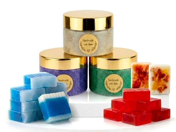 Close picture of soaps