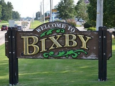 City of Bixby Welcome Sign