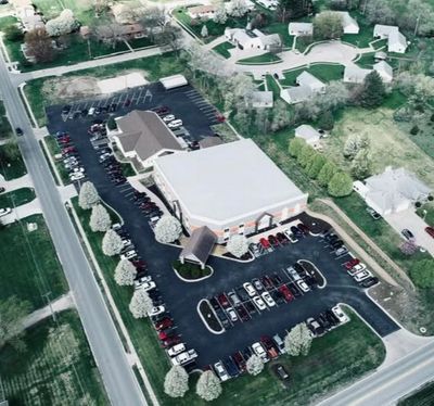 An aerial view of Bethel Christian Ministries.