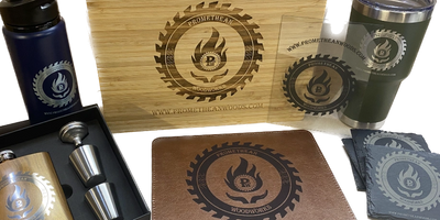 Product bundle with custom engravings.