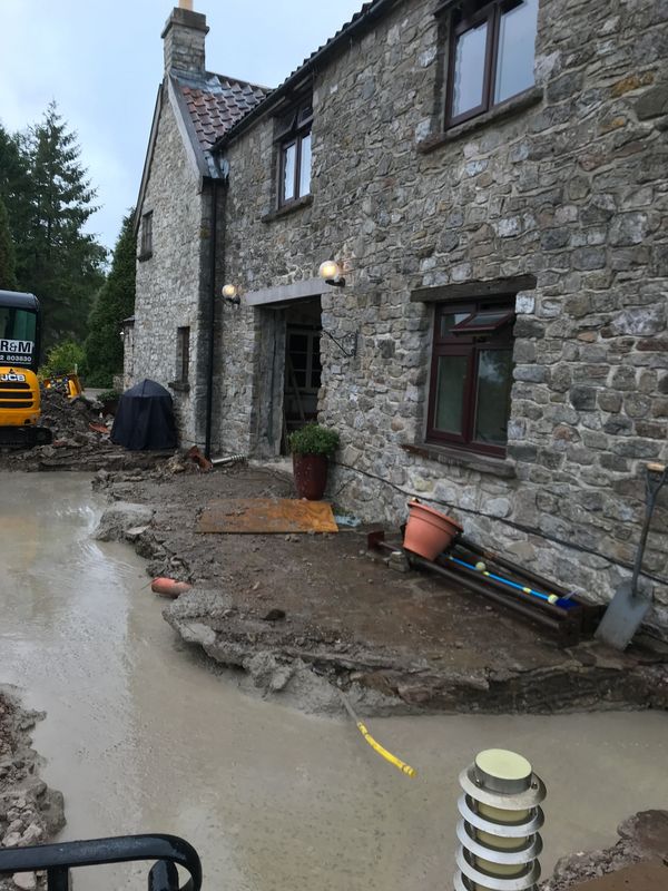  #Groundwork #drainage #foundation
