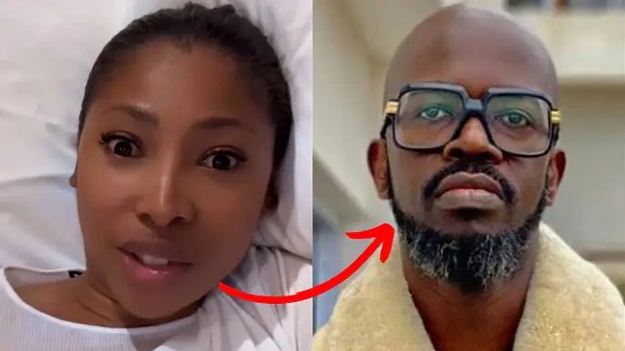 Enhle Mbali shared an update on her divorce from Black Coffee