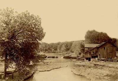 Historical photo of Watts Mill