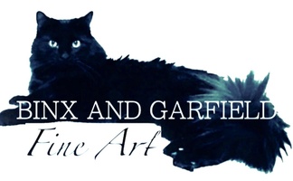 Binx and Garfield Fine Art