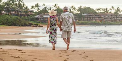 maui Beach vow renewal
