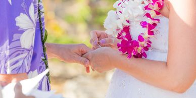 Ceremony for Maui Vow Renewal