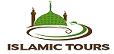 Logo featuring a green mosque dome with crescent and the text 'ISLAMIC TOURS'.