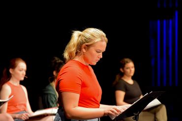 Stef in Tough at the Lanford Wilson New American Play Festival Staged Reading