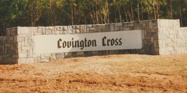 brick signage and monuments subdivisions Parker County