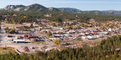 The town of Custer, South Dakota