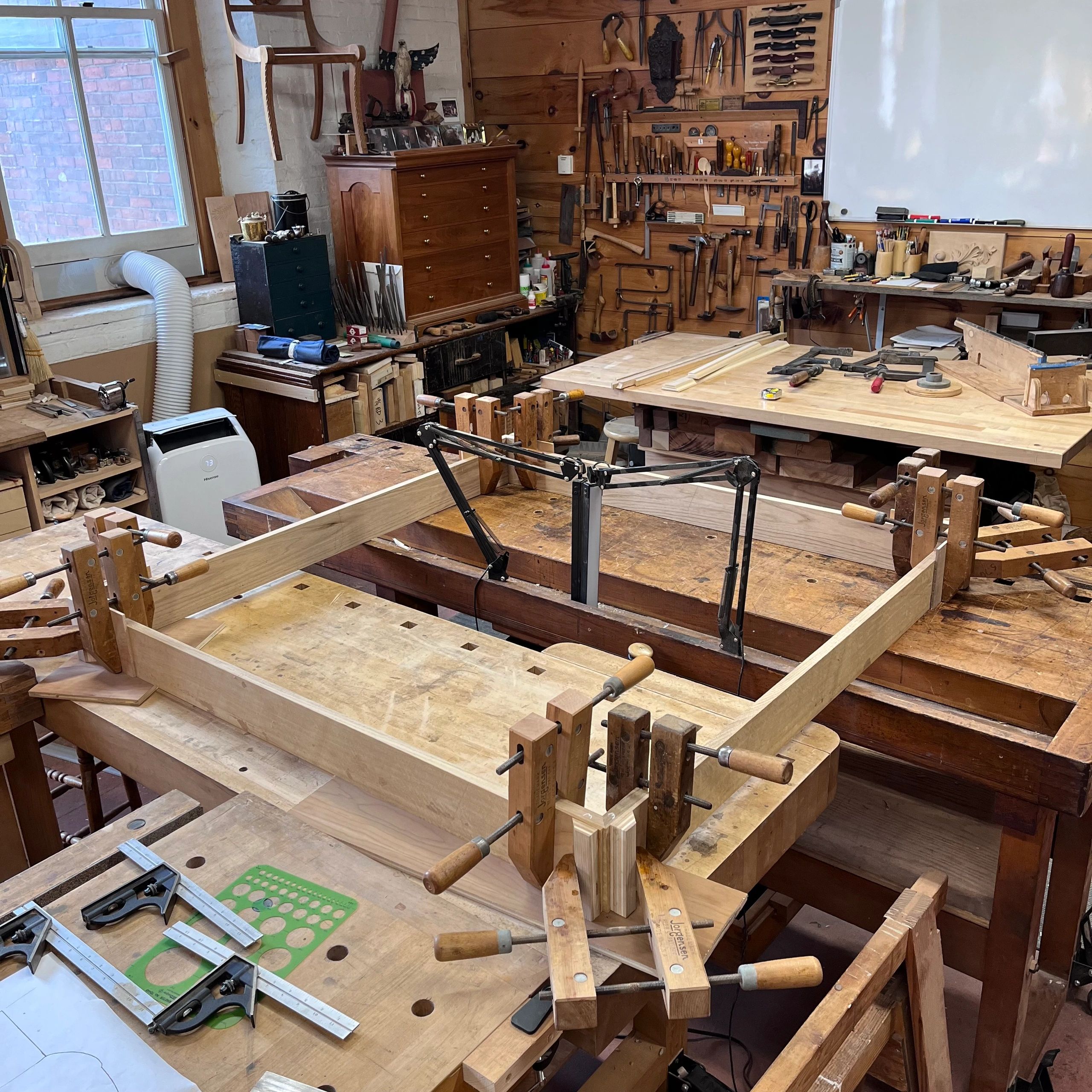 Method for Clamping Miters