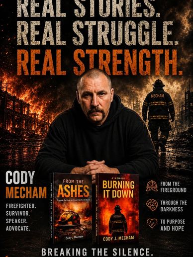Cody Mecham's memoirs on firefighting and resilience.