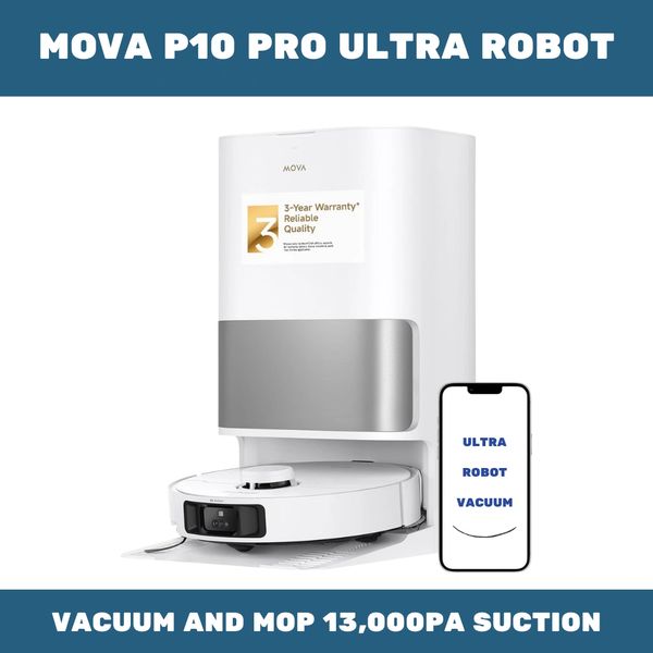 Mova P10 Pro Ultra Robot Vacuum