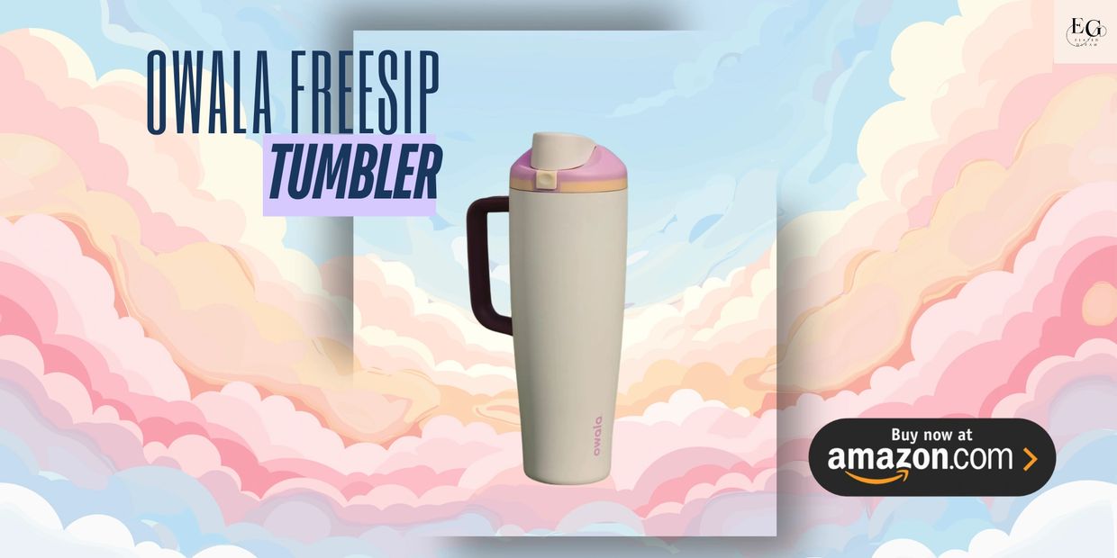 Owala FreeSip Tumbler Insulated Stainless Steel Water Bottle