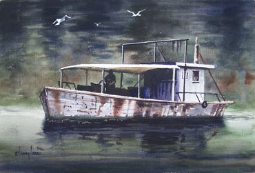 Oyster boat