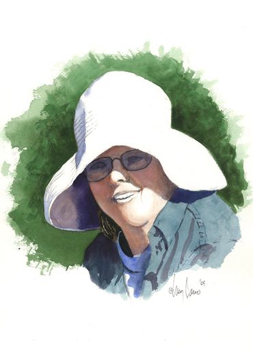 Portrait of Janet