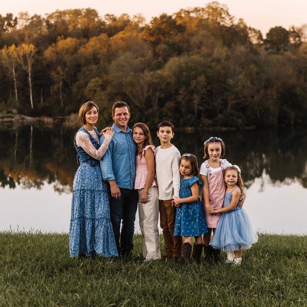The founders, Charles and Hannah Schenck, and their family.