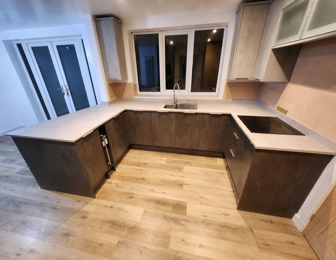 Kitchen and dining room renovation. 