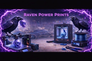 Raven Power Prints