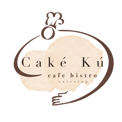 Logo for Cake Ku cafe bistro and catering.