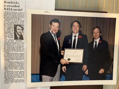 Hendricks receives awards