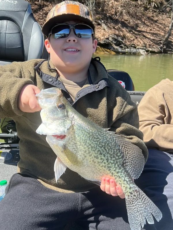 20-inch - 3.8 lb Crappie caught 3/24.