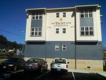 Apartment Complex Sign, Design and Installation, Astoria, OR