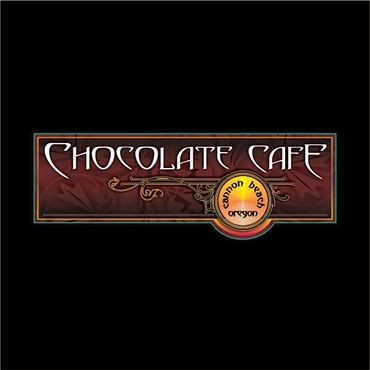 Chocolate Cafe Logo Design, Seaside, Oregon