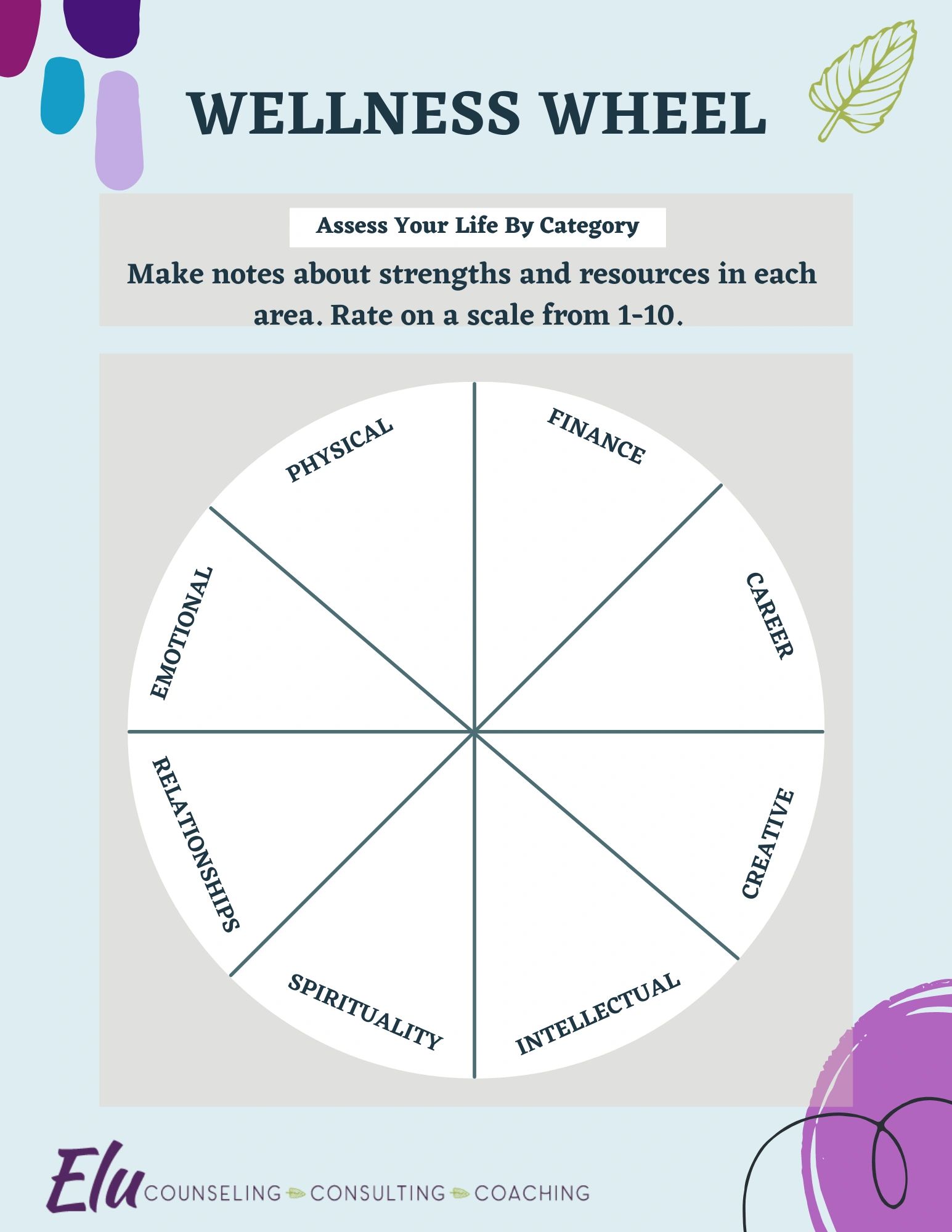 Free Printables — Hope and Healing Therapy and Wellness Center, image size:1545x2000