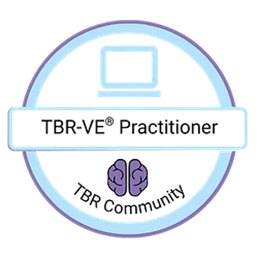 Logo featuring a brain and a laptop with text about technology and learning.