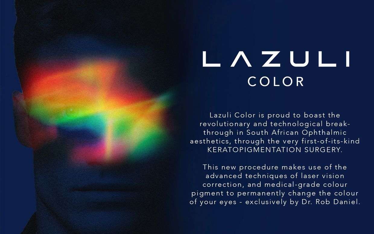 Lazuli Color offers revolutionary eye color change surgery using laser and pigment.