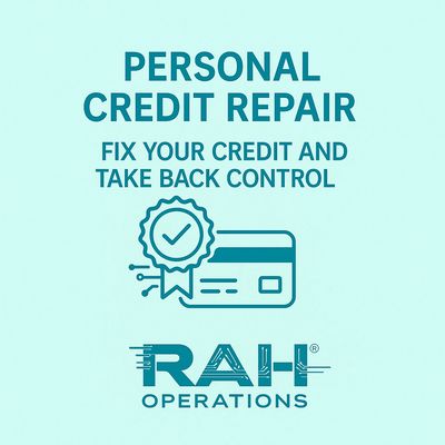RAH Operations personal credit repair services for Arizona residents