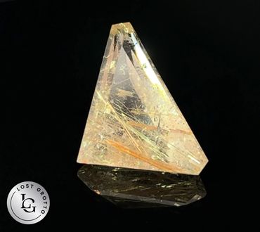 40-carat rutilated quartz