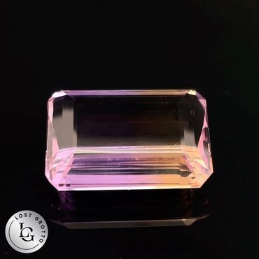 42-carat emerald cut ametrine