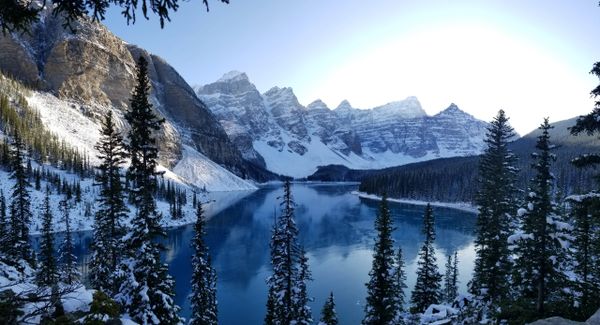 Moraine Lake in Spring