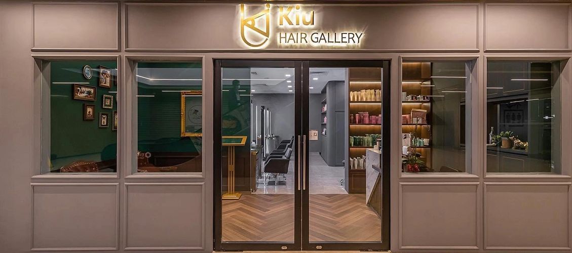 Nails by Sally base in Kiu Hair Gallery salons.