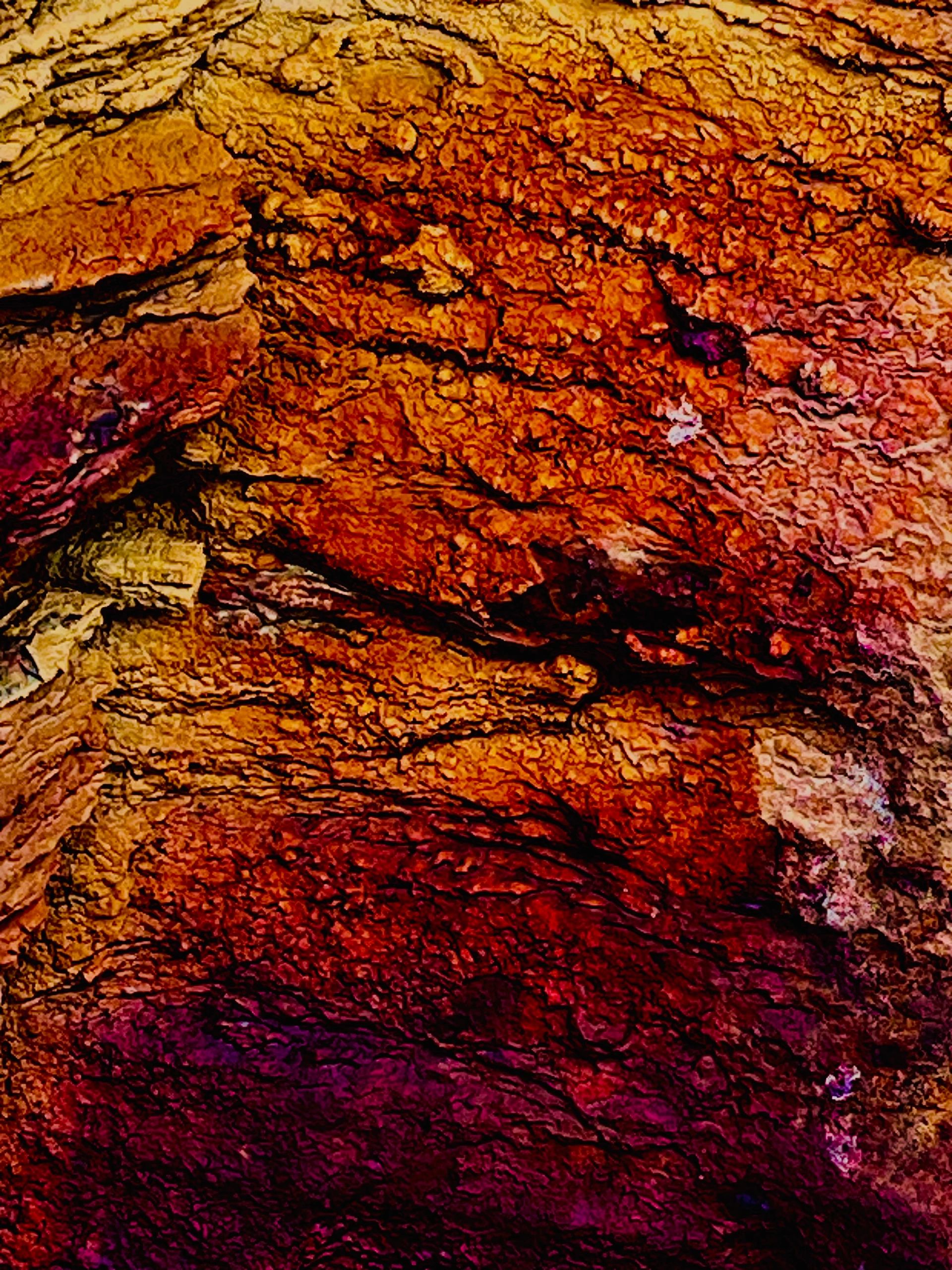 Natural weathered stone colour like rust photography