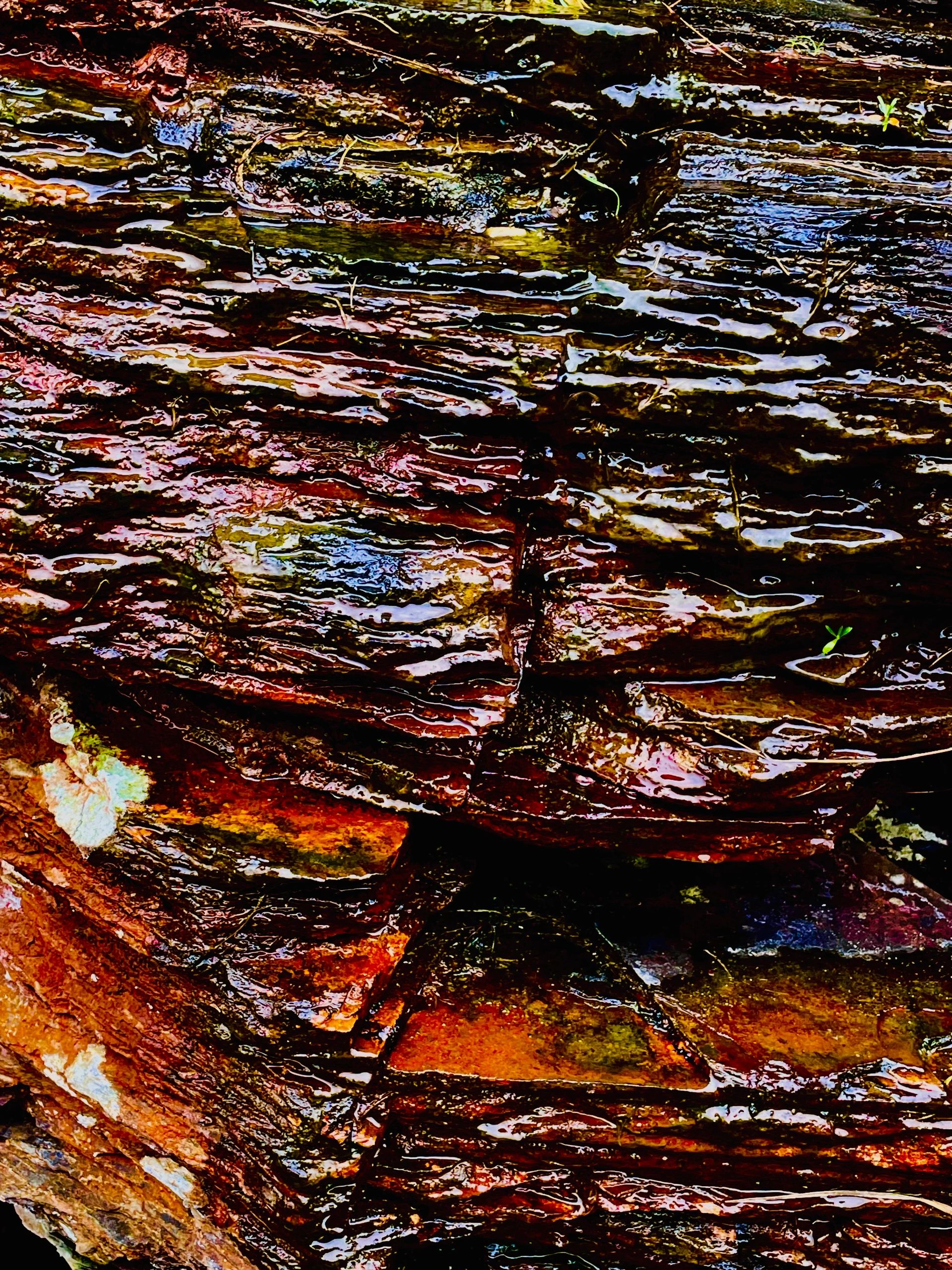 Weathered stone natural colour and mark making photography 