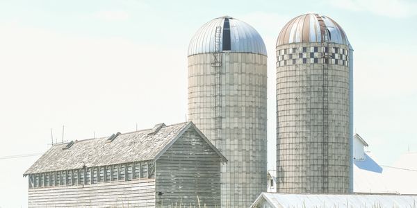 Farm and Silos near Guthrie Center, IA
