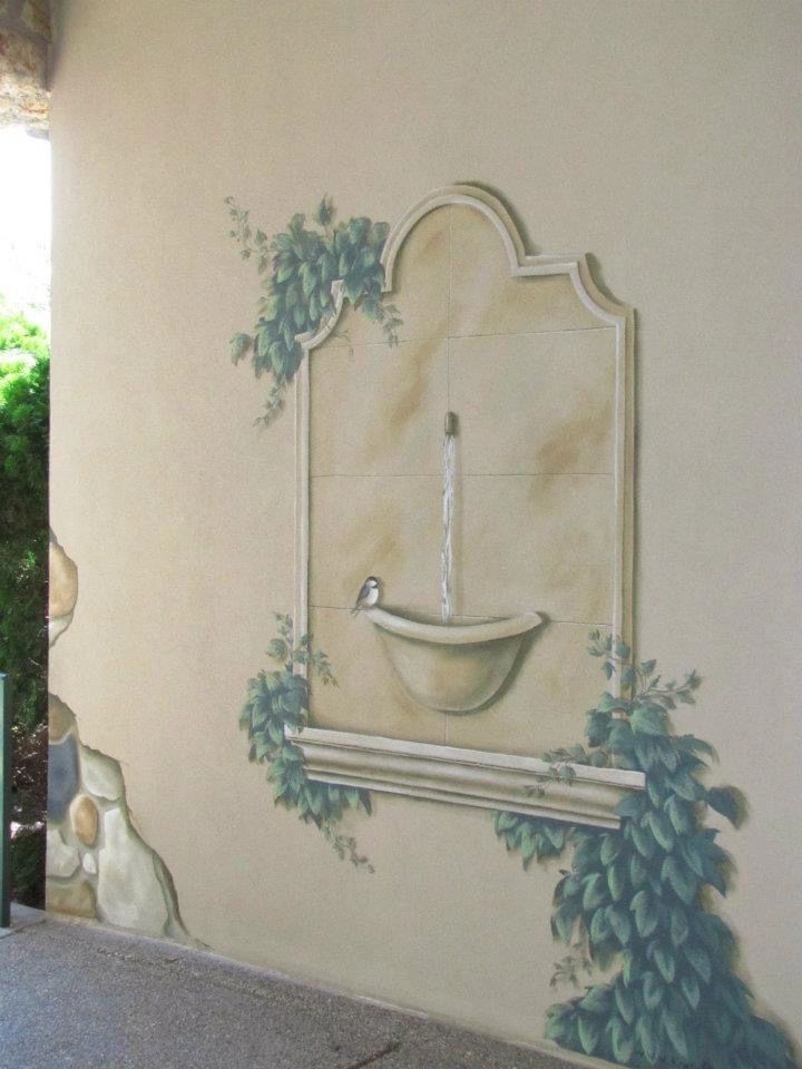 Hand Painted Mural 
Pebble Creek Country Club
Algonquin IL
