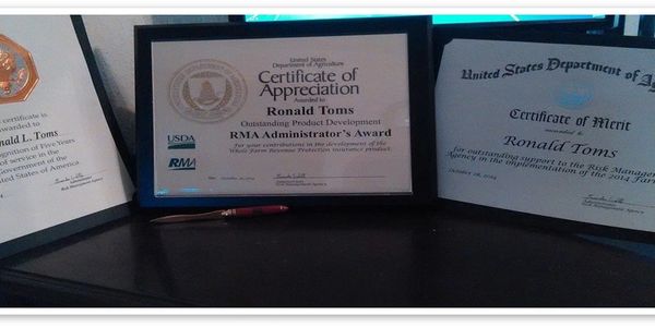 Certificate of Appreciation