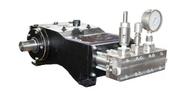 Bomba alternativa triplex da alta pressão