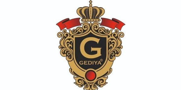 Gediya Perfume logo with crown 