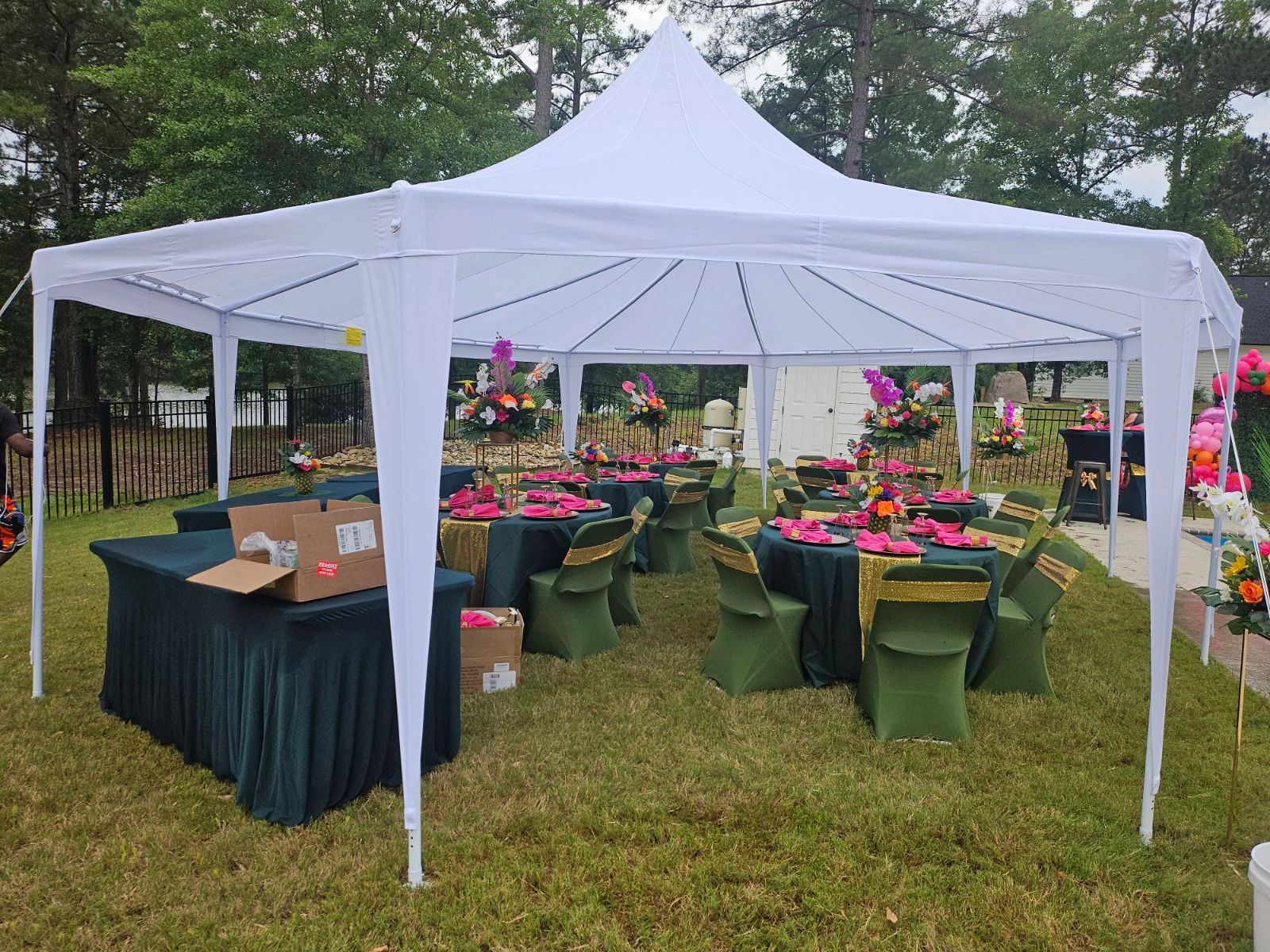 Pull up tents hot sale