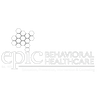 Logo of Epic Behavioral Healthcare with hexagonal design and tagline.