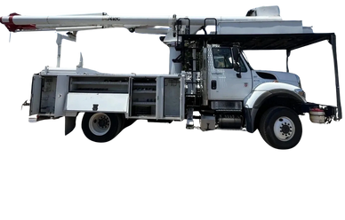 Chassis -Y/M/M: 2013 International 7300 4x4
Y/M/M of Boom: Altec LR758
Utility 63ft Bucket Truck

