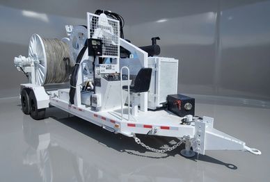  2010 TSE PTV100-72 72in Bullwheel V-Groove Puller / Tensioner