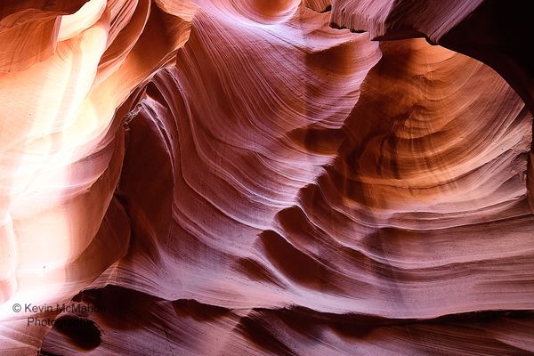 Arizona, Page, Upper Antelope Canyon, 
beautiful sandstone formation