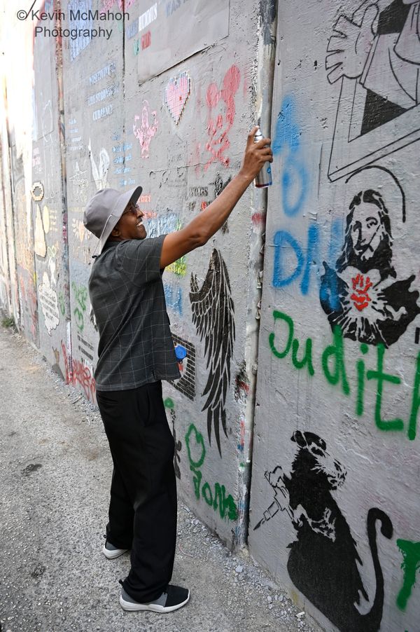 Israel, Bethlehem, Separation Wall, grafitti