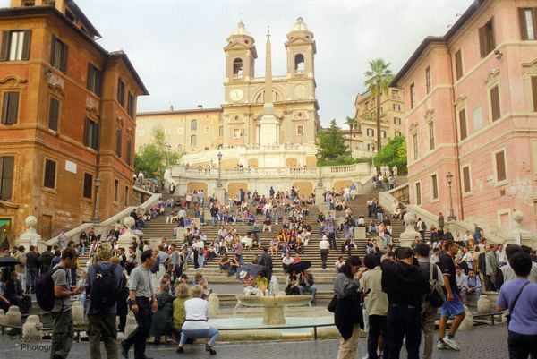 Rome, Piazza di Spagna, Spanish steps